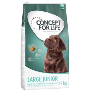 12 kg Large Junior Concept for Life Hrană uscată pentru câini