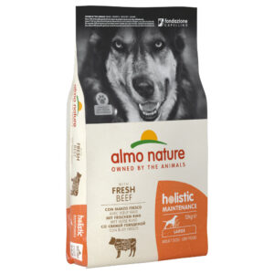 12kg Holistic Adult Large Almo Nature Hrană uscată câini – Vită & Orez