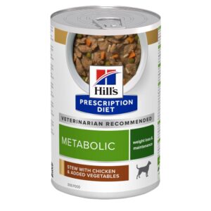 12x354g Pui și legume Metabolic Ragout Hill’s Prescription Diet Hrană câini