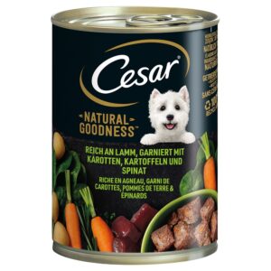 12x400g Miel Natural Goodness Cesar Hrană umedă câini