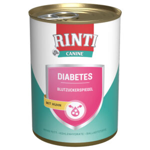 12x400g Pui Diabetes RINTI Canine Hrană umedă câini