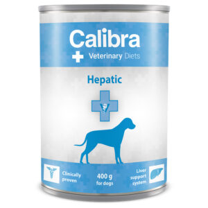 12x400g Pui Dog Hepatic Calibra Veterinary Diet Hrană umedă câini