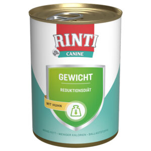 12x400g Pui Gewicht RINTI Canine Hrană umedă câini
