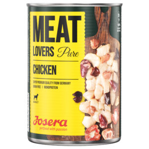 12x400g Pui Meatlovers Pure Josera Hrană umedă câini