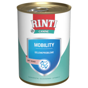 12x400g Vită Mobility RINTI Canine Hrană umedă câini