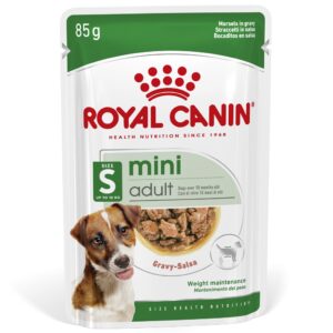 12x85g Mini Adult Royal Canin Hrană umedă în sos câini