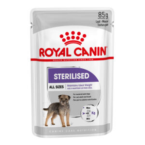 12x85g Sterilised Mousse Royal Canin Hrană umedă câini