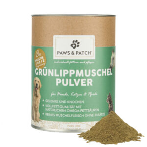 150g PAWS & PATCH Pudră de midii verzi de Noua Zeelandă pentru câini și pisici