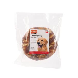 1xØ12,5cm Rață Chew Ring Karlie Snackuri câini