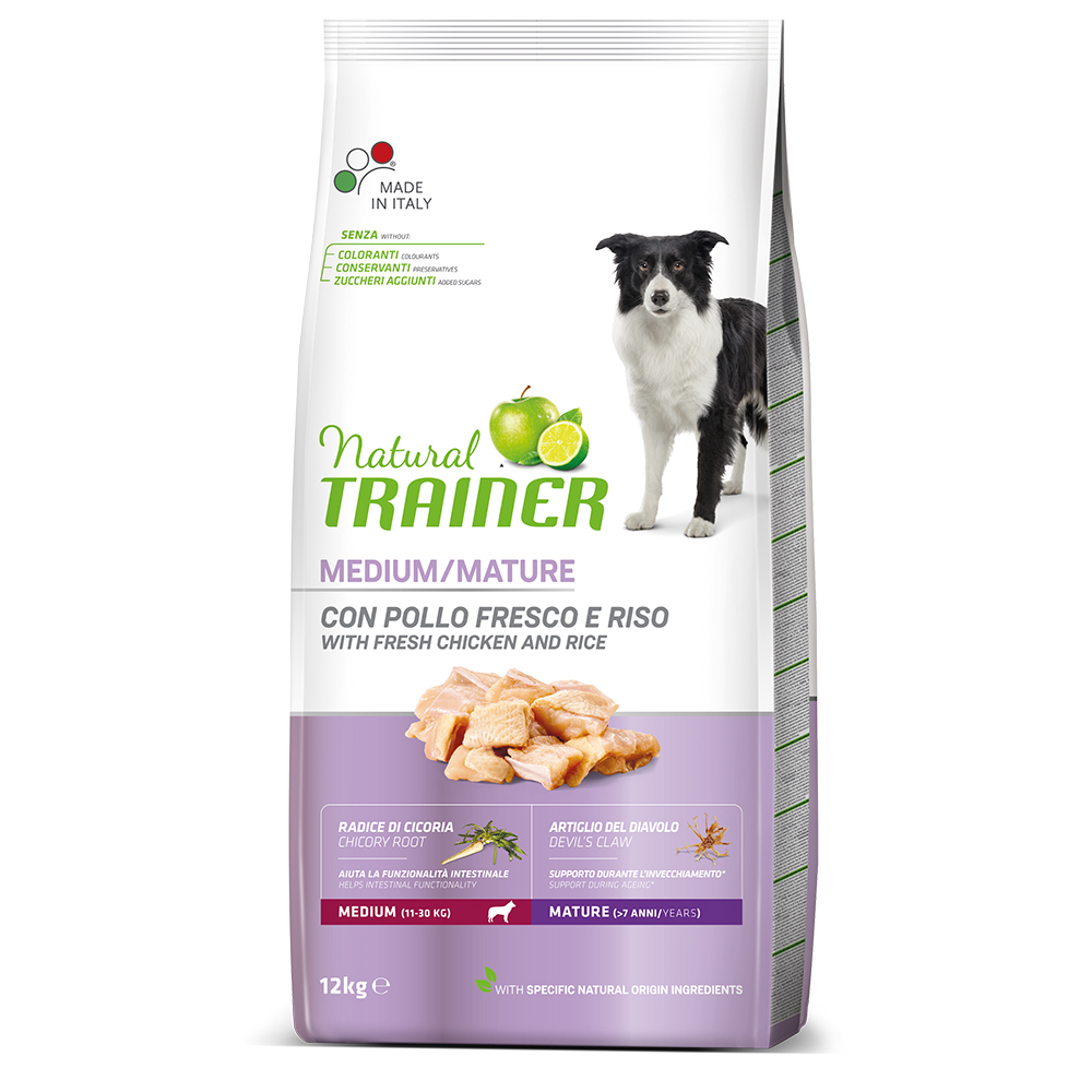 2 x 12 kg Medium Senior Nova Foods Trainer Natural