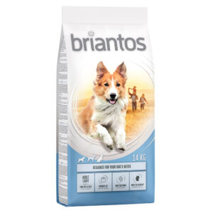 2 x 14 kg Light Adult Briantos Hrană uscată pentru câini