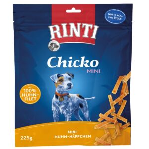 225 g Pui RINTI Chicko Mini Snackuri pentru câini