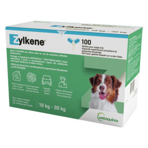 225 mg Zylkene Capsule Câini 10-30 kg – 2 x 100 buc.