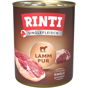 24 x 800 g Miel pur RINTI Singlefleisch Hrană umedă pentru câini