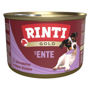 24x185g Pure Rinti Hrană umedă câini – Inimi de rață