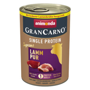 24x400g Miel pur Adult Single Protein Supreme Animonda GranCarno Câini