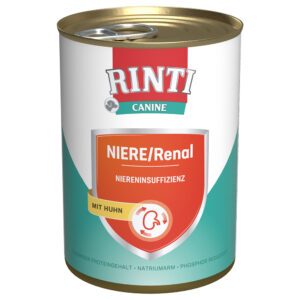 24x400g Pui Niere/Renal RINTI Canine Hrană umedă câini