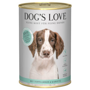 24x400g Rață Hypoallergenic Dog’s Love Hrană umedă câini