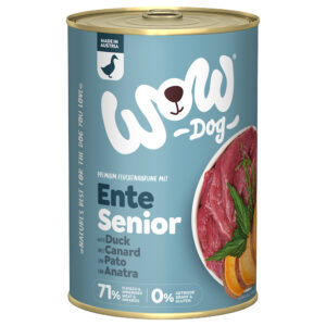 24x400g Rață Senior WOW Hrană umedă câini