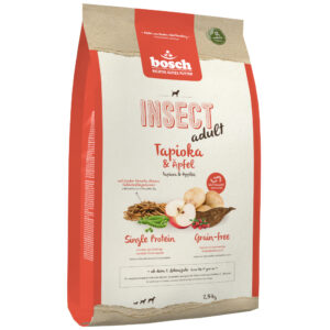 2,5kg Insecte, măr și tapioca HPC Adult Bosch Hrană uscată pentru câini