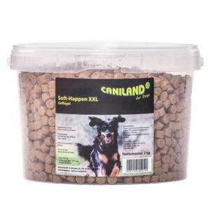 2kg Soft Trainees XXL Caniland Snackuri câini, Pasăre