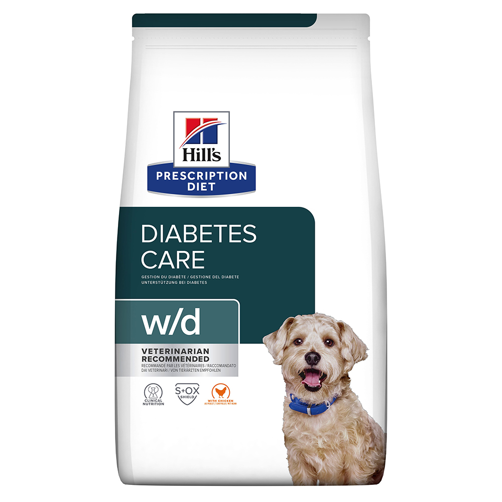 2x10kg Pui w/d Diabetes Care Hill's Prescription Diet Hrană câini