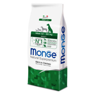 2×12 kg Adult Maxi Monge Natural Superpremium Hrană uscată câini