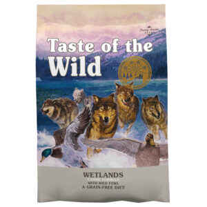 2×12,2kg Wetlands Taste of the Wild hrană uscată câini