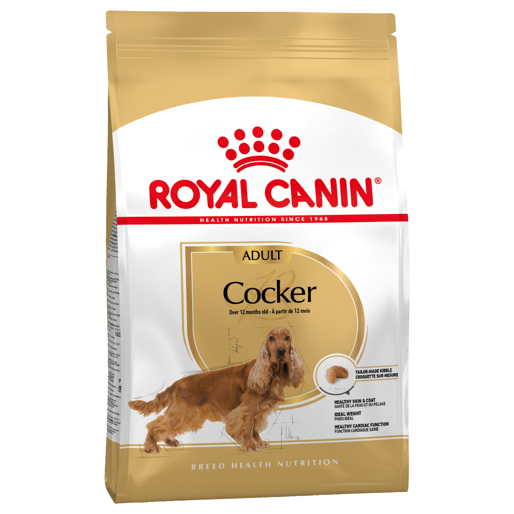2x12kg Cocker Adult Royal Canin Breed hrană uscată câini