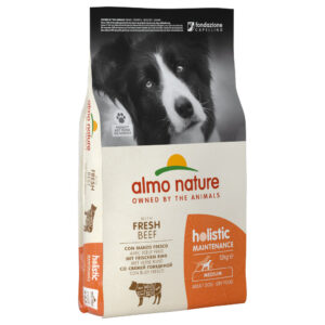 2x12kg Holistic Adult Medium Almo Nature Hrană uscată câini – Vită & Orez