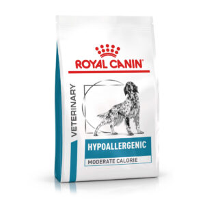 2x14kg Hypoallergenic Moderate Calorie Royal Canin Veterinary Canine