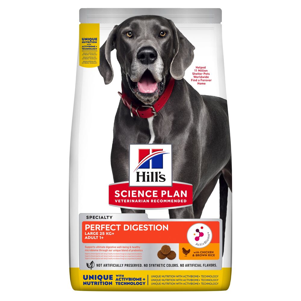 2x14kg Perfect Digestion Large Breed Hill's Science Plan Hrană câini