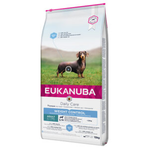 2x15kg Daily Care Weight Control Small/Medium Eukanuba Hrană uscată câini