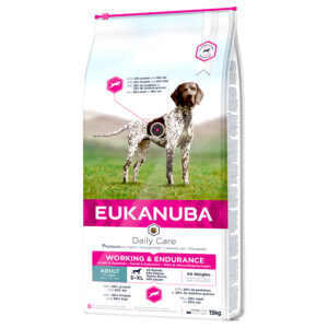 2x15kg Daily Care Working&Endurance Adult Eukanuba Hrană uscată câini