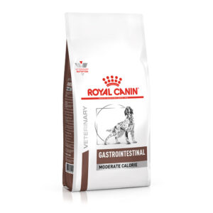 2x15kg Gastrointestinal Moderate Calorie Royal Canin Veterinary Hrană câini