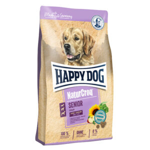 2x15kg NaturCroq Senior Happy Dog hrană uscată câini
