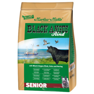 2x15kg/5kg Black Angus Senior Markus Mühle Hrană uscată câini