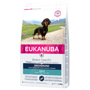 2×2,5kg Adult Breed Specific Dachshund Eukanuba Hrană uscată câini