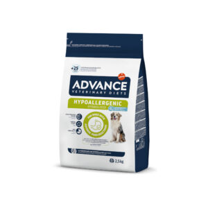 2×2,5kg Hypoallergenic Advance Veterinary Diets Hrană uscată câini