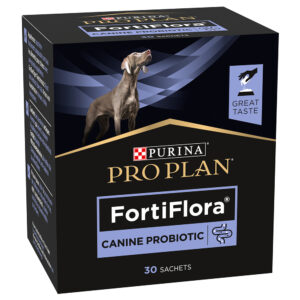 2x30g FortiFlora Canine Probiotic Purina Pro Plan Supliment câini