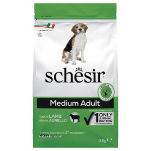 2x3kg Miel Dog Medium Adult Schesir Hrană uscată pentru câini