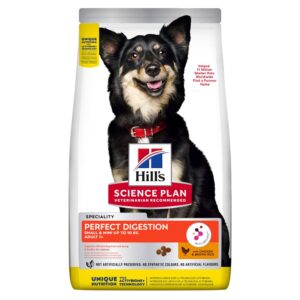 2x6kg Adult Perfect Digestion Small & Mini Breed Hill’s Science Plan Hrană uscată câini