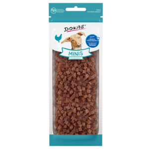 2x70g Piept de pui Minis Dokas Snackuri câini