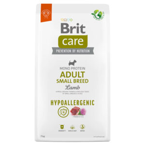 2x7kg Miel și orez Adult Small Breed Brit Care Hrană uscată câini