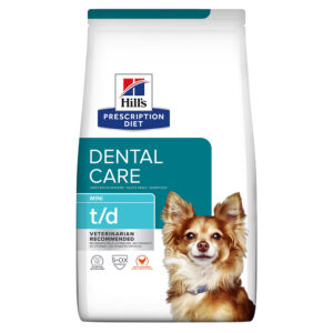 3kg Pui t/d Dental Care Mini Hill’s Prescription Diet Hrană câini