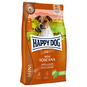 4kg Sensible Mini Toscana Happy Dog Hrană uscată câini