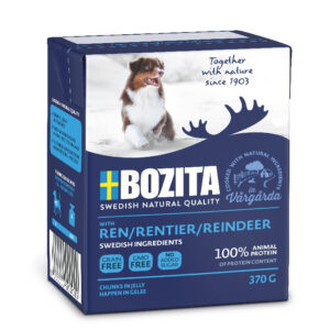 6x370g Ren Bucățele în gelatină Bozita Hrană umedă câini