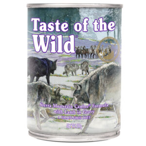 6x390g Sierra Mountain Taste of the Wild Hrană umedă câini