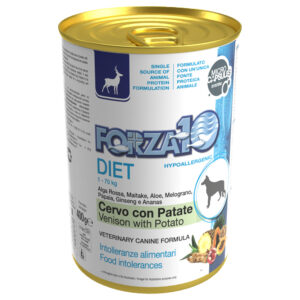 6x400g Vânat și cartofi Diet Low Grain Forza 10 Hrană umedă câini