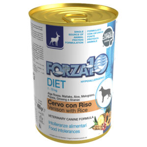 6x400g Vânat și orez Diet Low Grain Forza 10 Hrană umedă câini